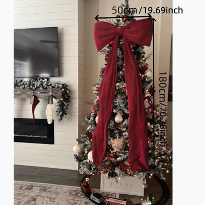 Velvet Bow Decoration