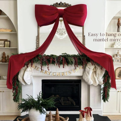 Velvet Bow Decoration