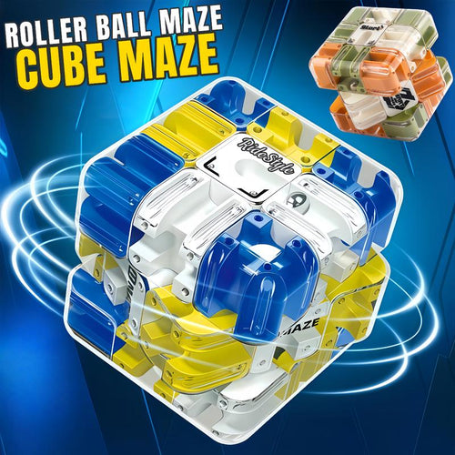 Cube Maze Puzzle