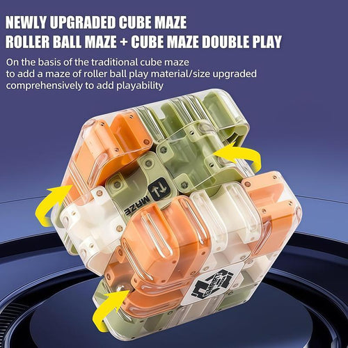 Cube Maze Puzzle